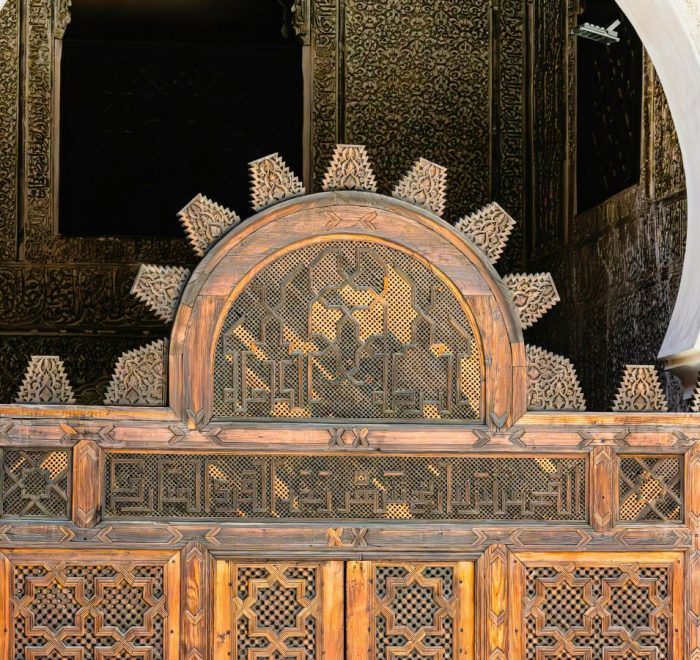 Morocco Sahara glamping dome tent lit from inside against a starry night sky