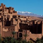 Morocco insider tour group discovering a quiet craftsmen quarter in Fes medina