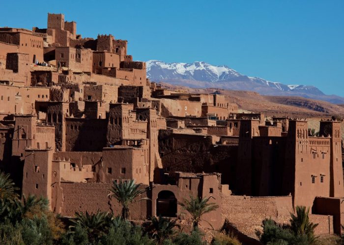 Morocco insider tour group discovering a quiet craftsmen quarter in Fes medina