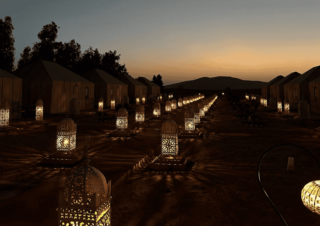 Windsurfer skimming across the waves at Essaouira on a Morocco coastal tour